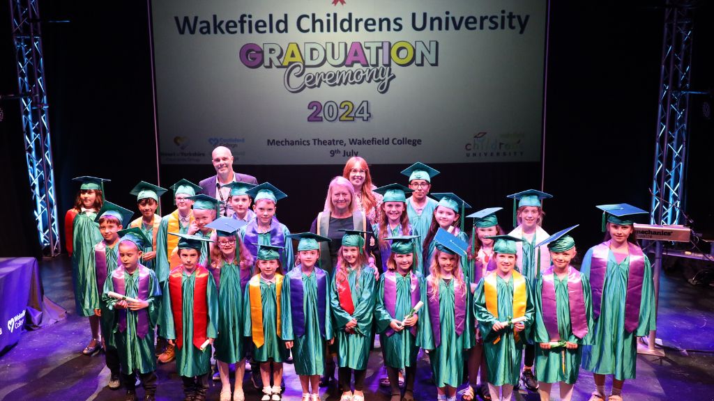 Graduates from Children's University 