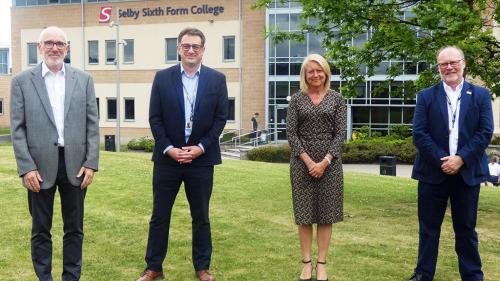 Andrew McConnell, Phil Sayles, Sam Wright and Richard Stiff