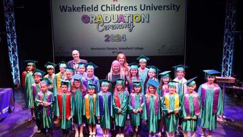 Graduates from Children's University 