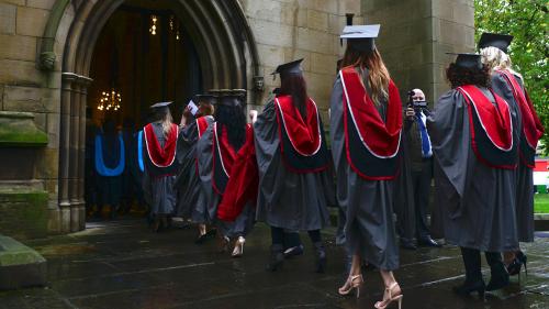 Video thumbnail for Wakefield College Graduation Highlights 2017