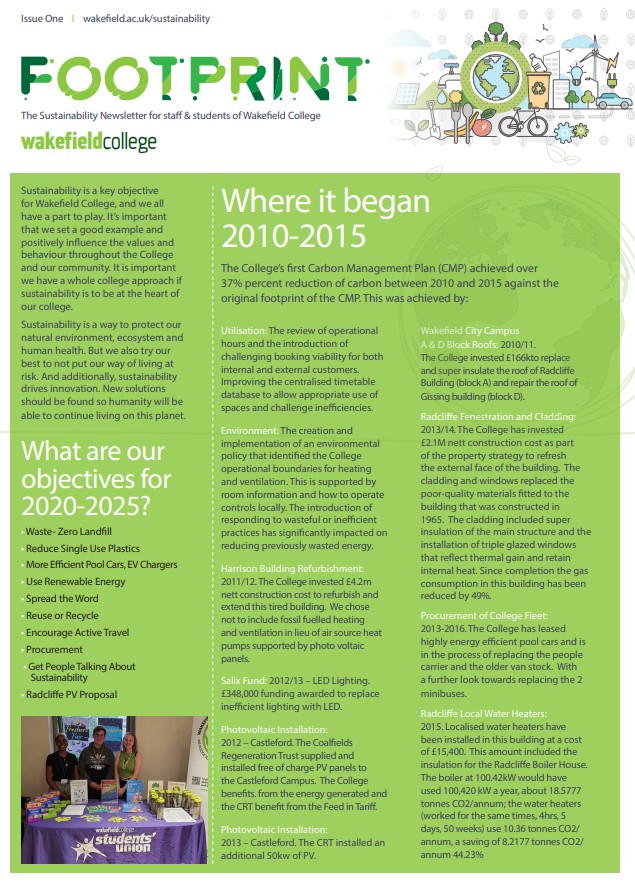 Footprint - Issue 1 publication cover